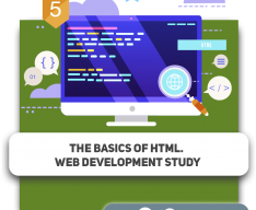 The basics of HTML. Web development study - Programming for children in Stockholm