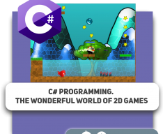 C# programming. The wonderful world of 2D games - Programming for children in Stockholm