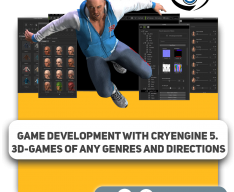 Game development with CryEngine 5. 3D-games of any genres and directions - Programming for children in Stockholm