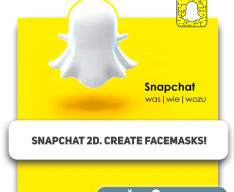 Snapchat 2D. Create facemasks! - Programming for children in Stockholm